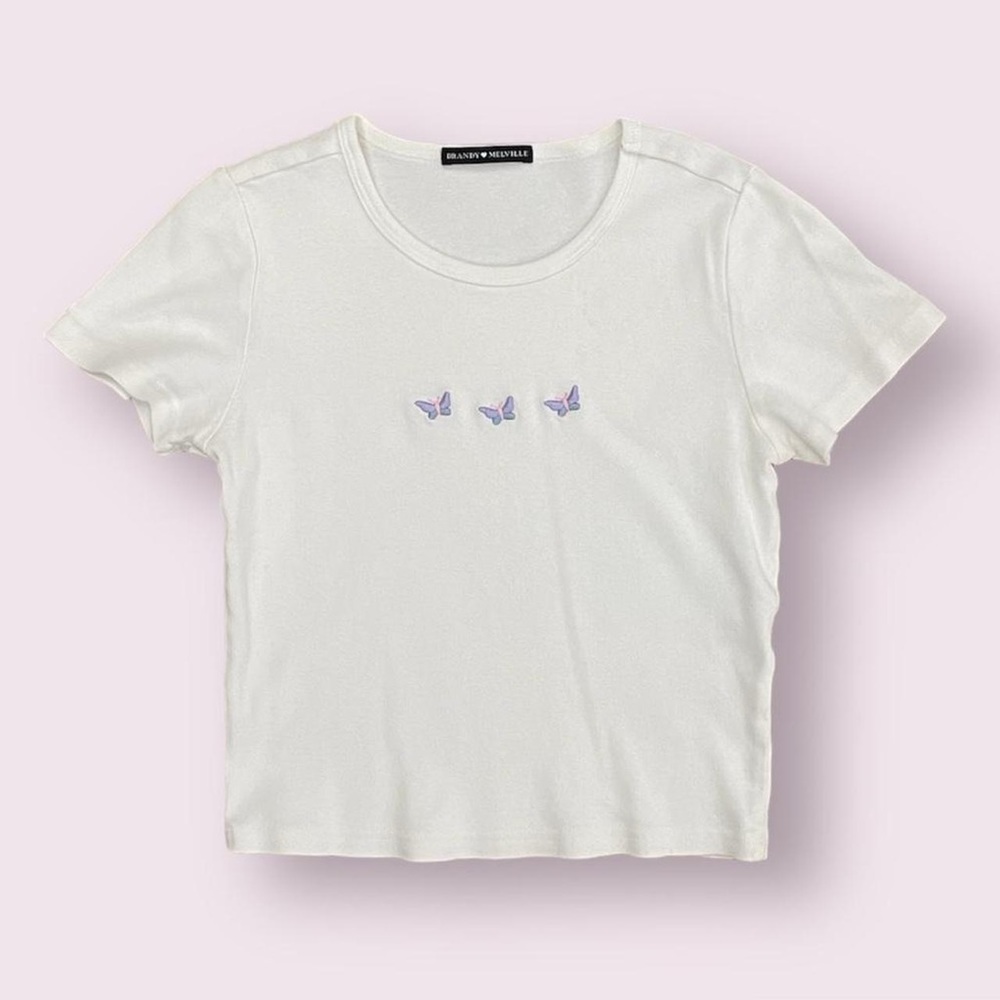 Brandy Melville Ashlyn Butterfly Top
